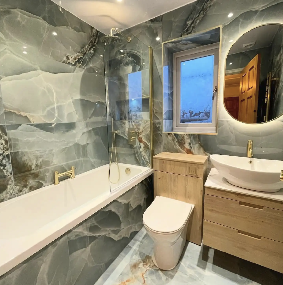 Marble Bathroom Installation Liverpool