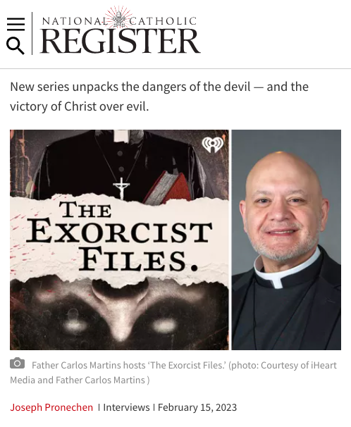 Catechesis on the Demonic: ‘The Exorcist Files’ Podcast Tops the Charts
