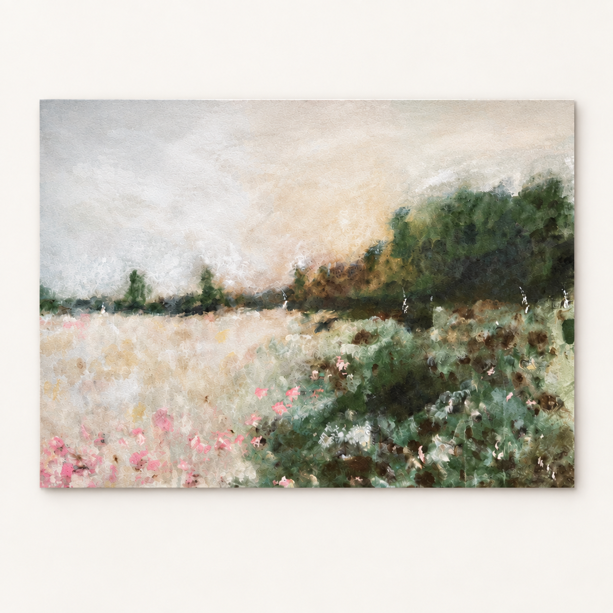 "english countryside pink" Fine Art Print