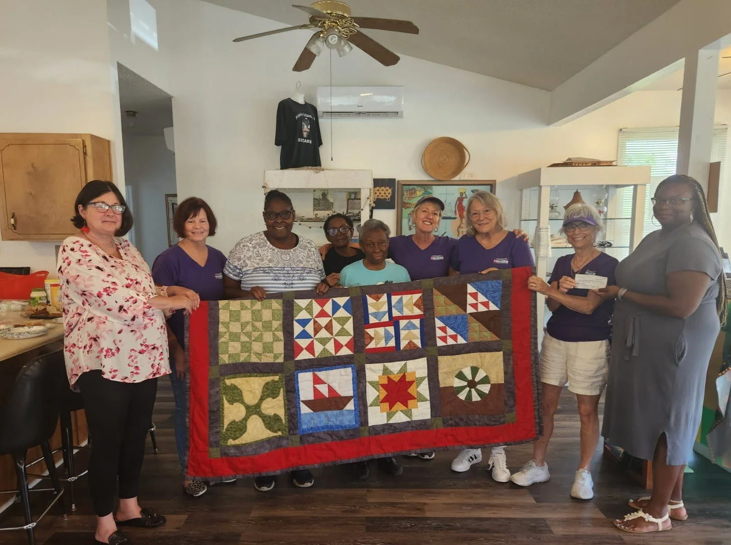 The Freedom Quilt Finds a Home