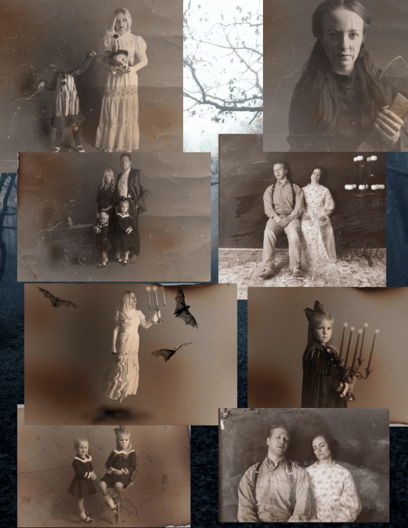 Victorian Macabre Portraits