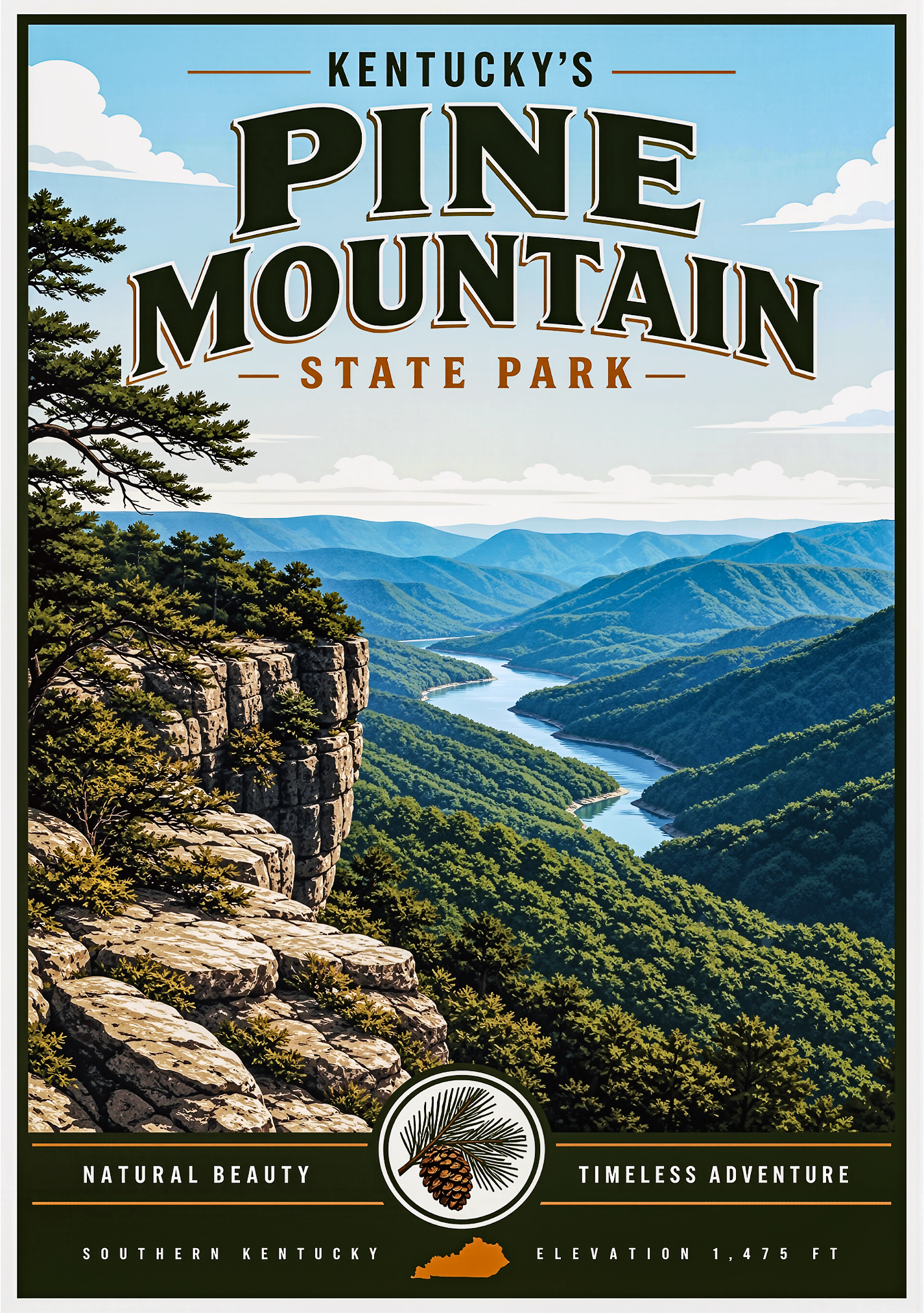 KSP001 Pine Mountain State Park Product Listing Image 5x7 Postcard Front.png