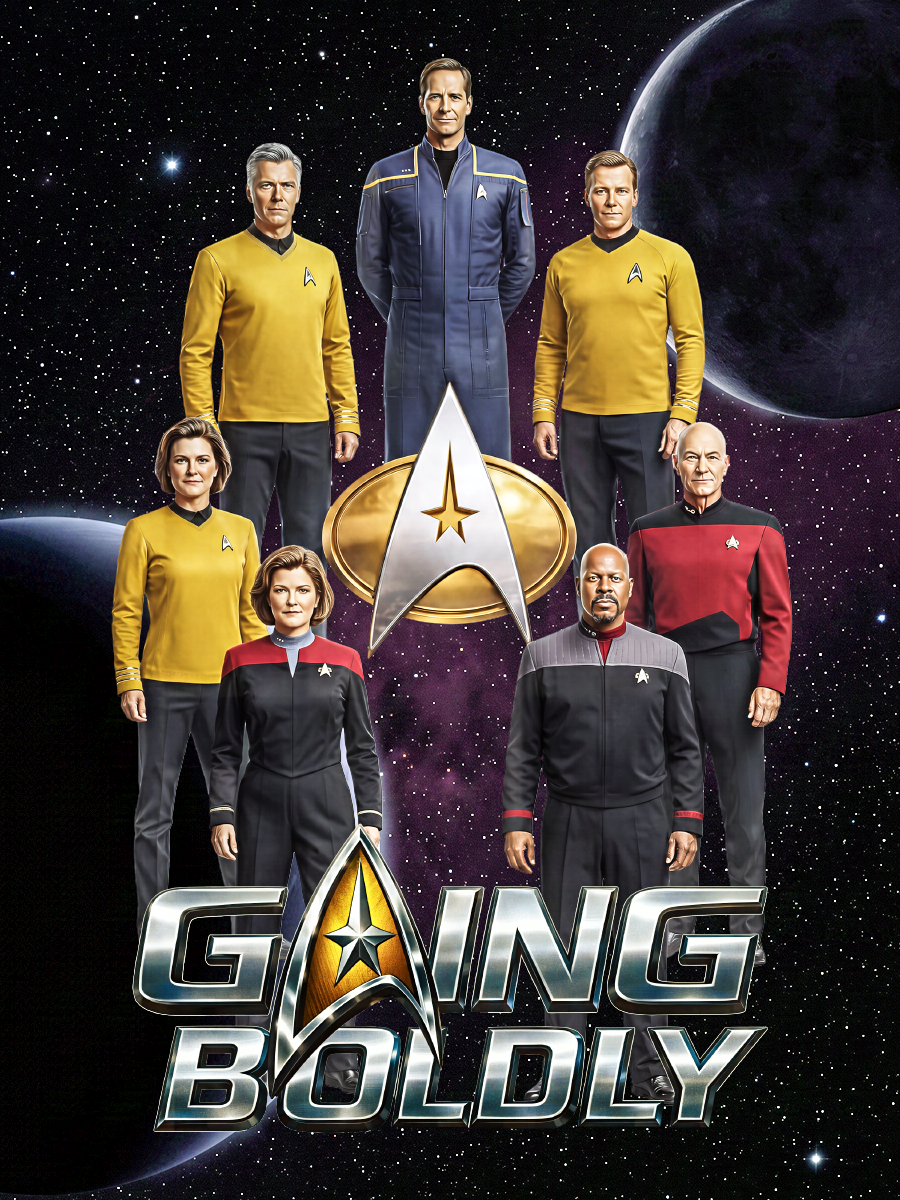 Going Boldly – Tribute Art | Larry Nader