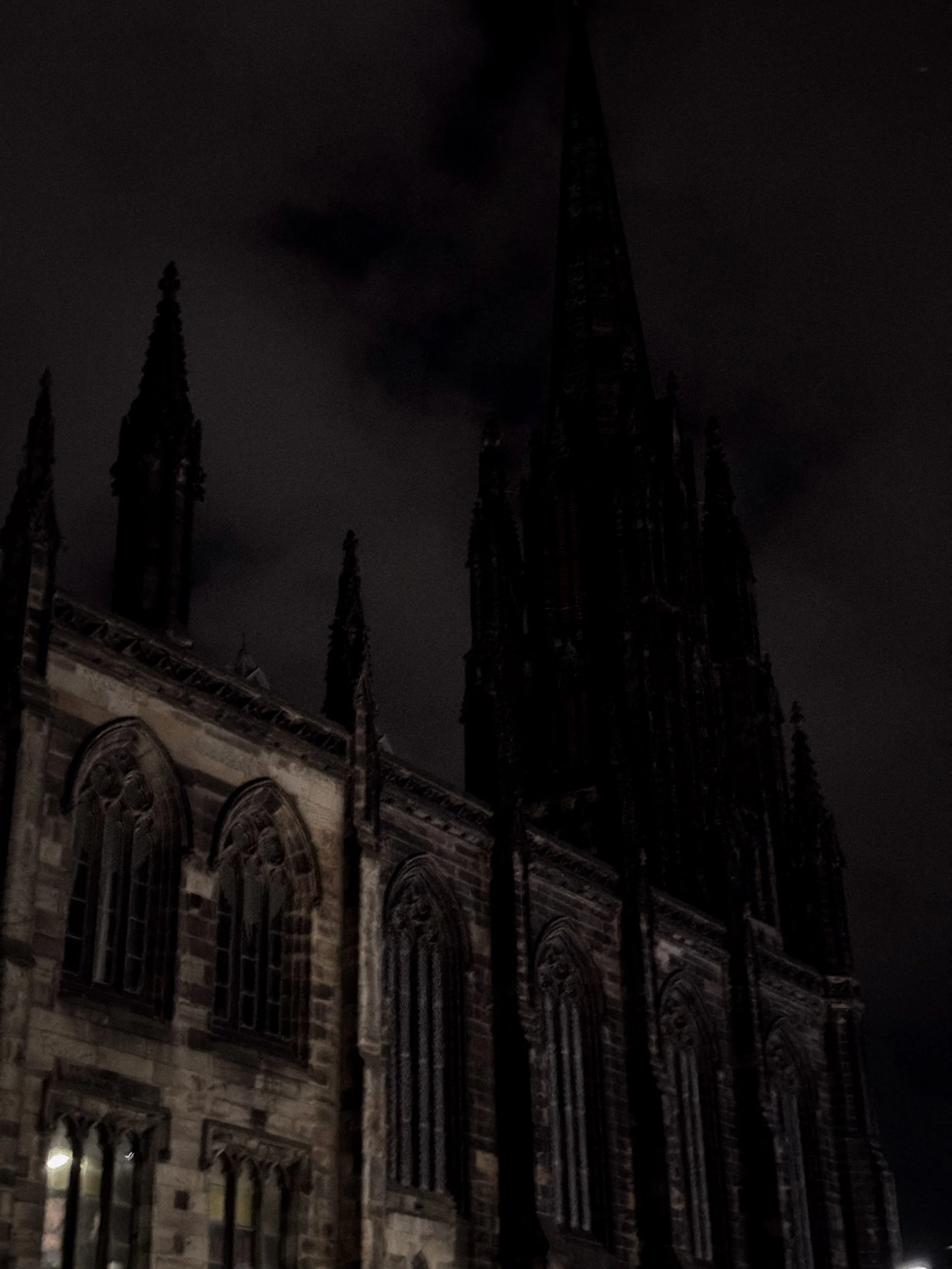 edinburgh castle church gothic