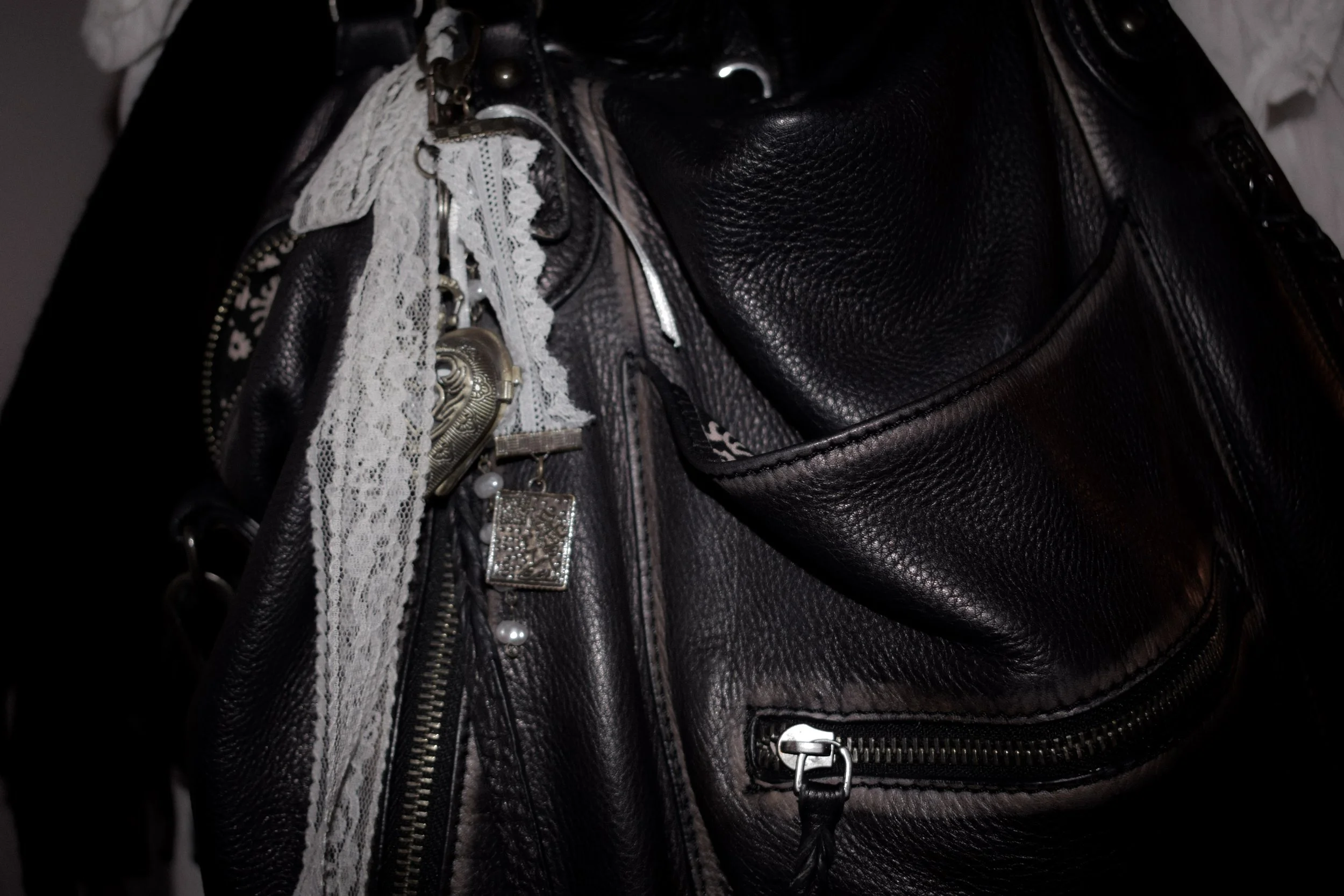 vintage lace free people emerson tote