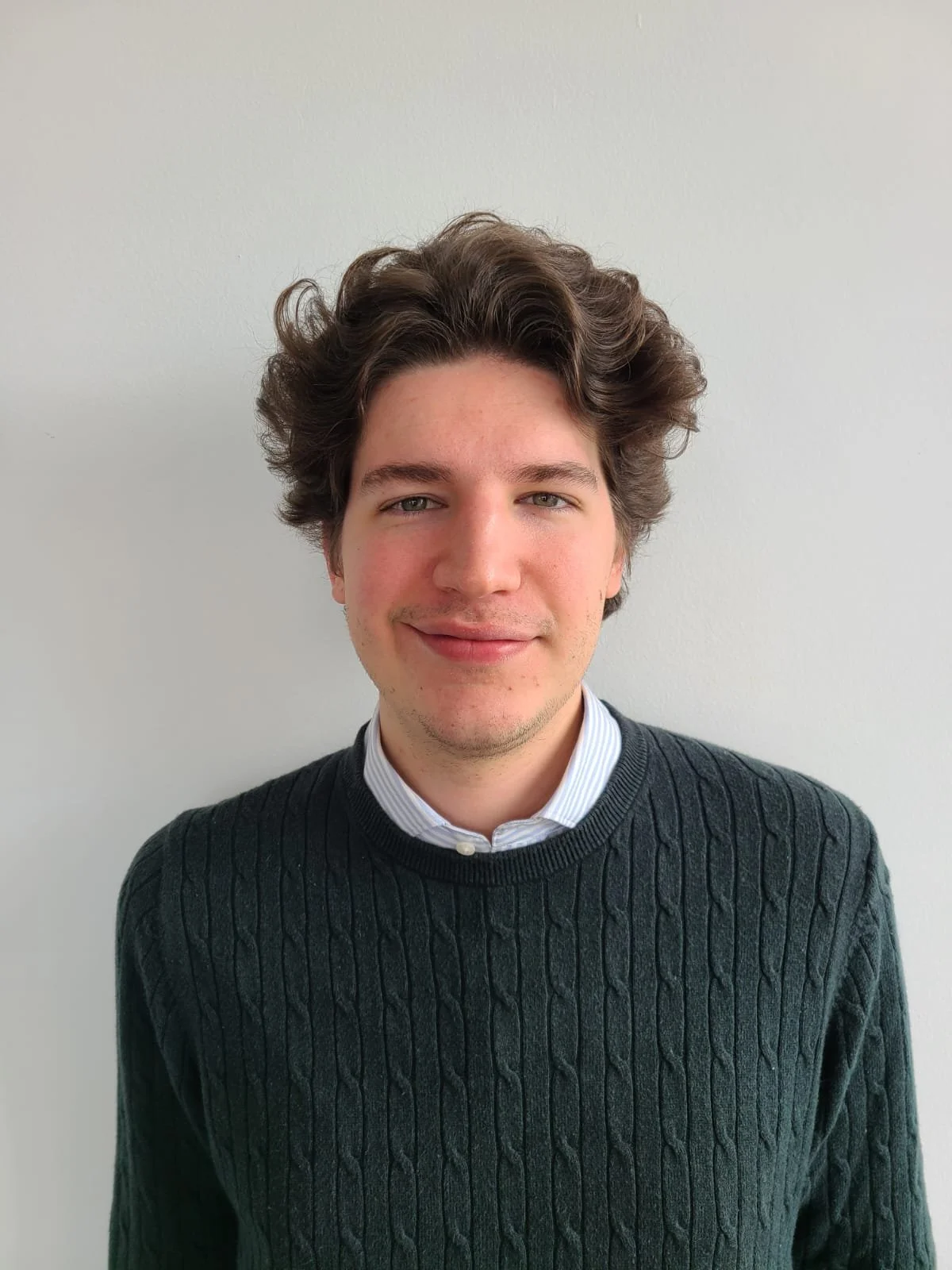 Portrait of José María Otoya, business analyst at M King & Co.