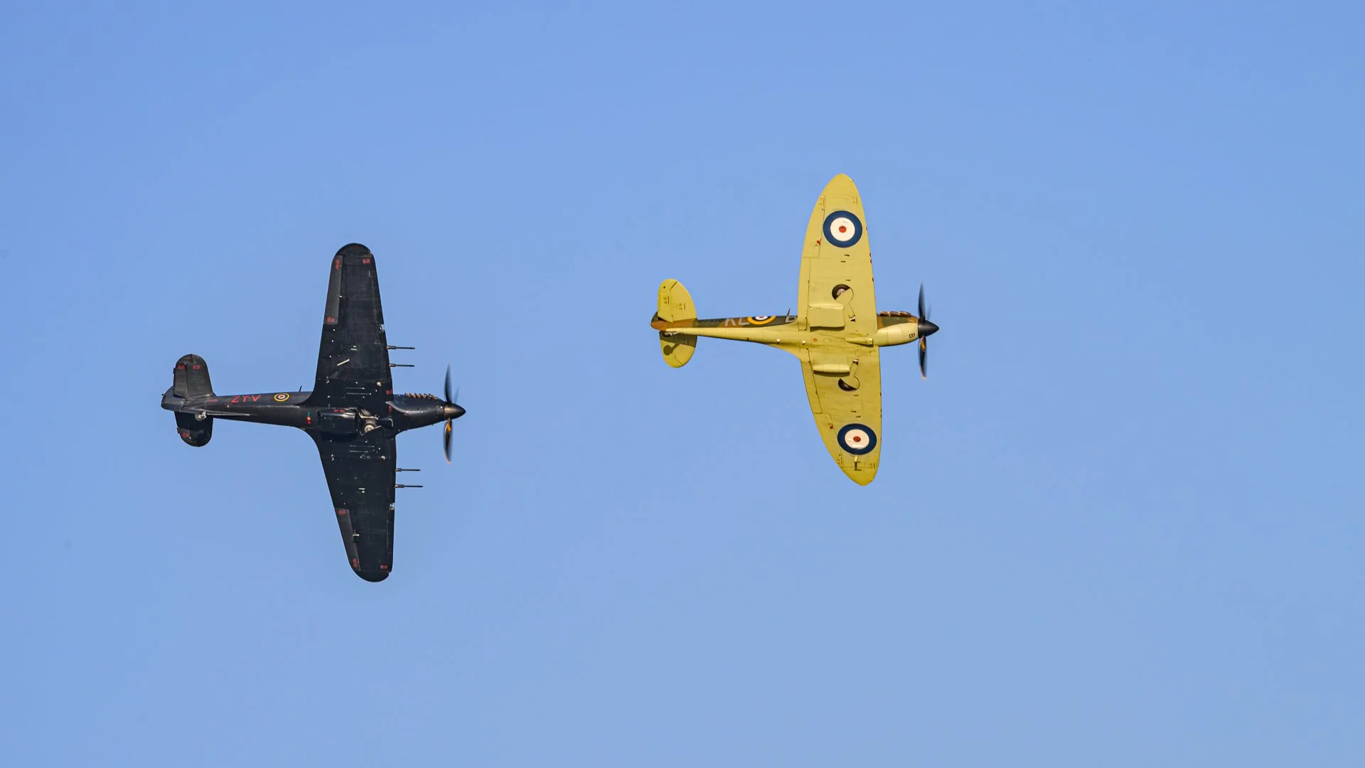 Hurricane and Spitfire