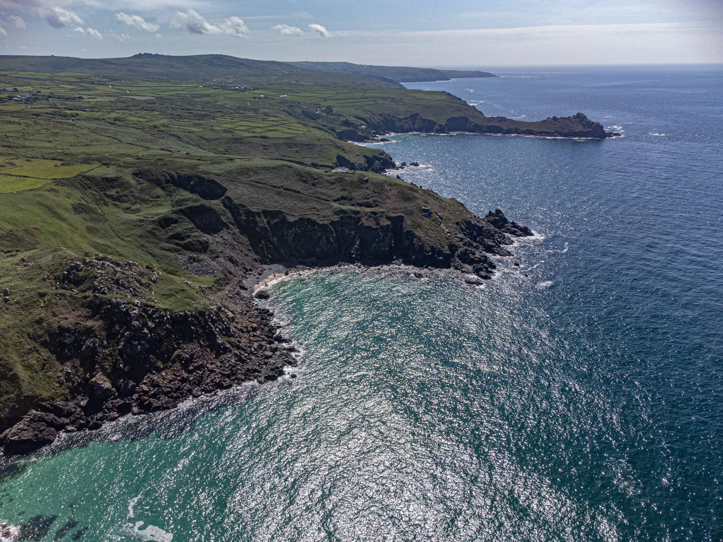 Above Zennor Headland towards Gurnards Head