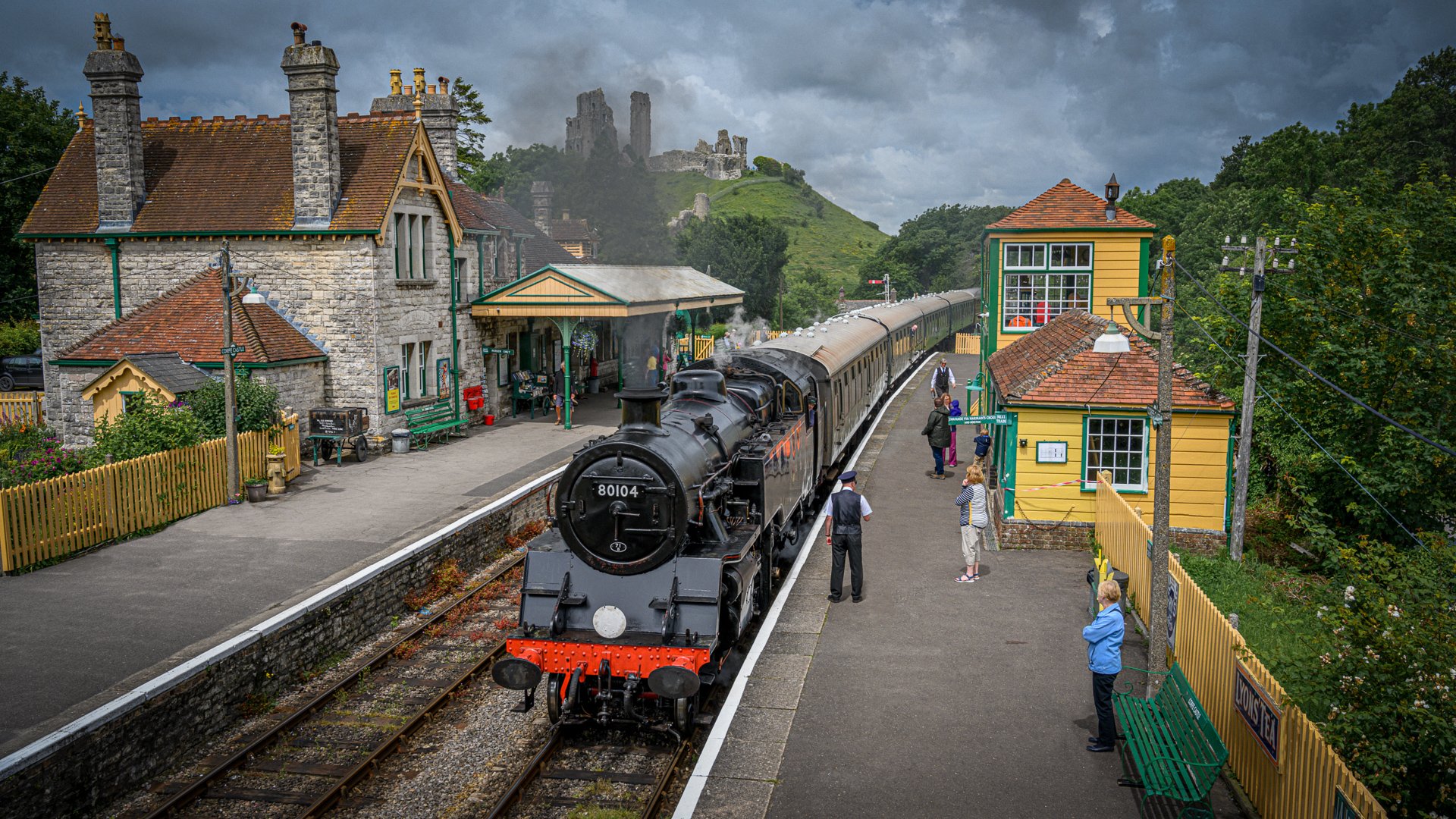 Corfe Castle Station 