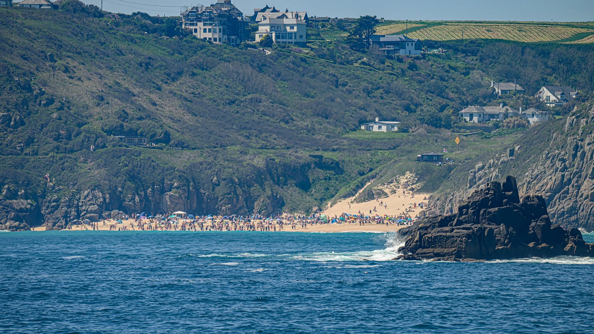 Porthcurno Beach