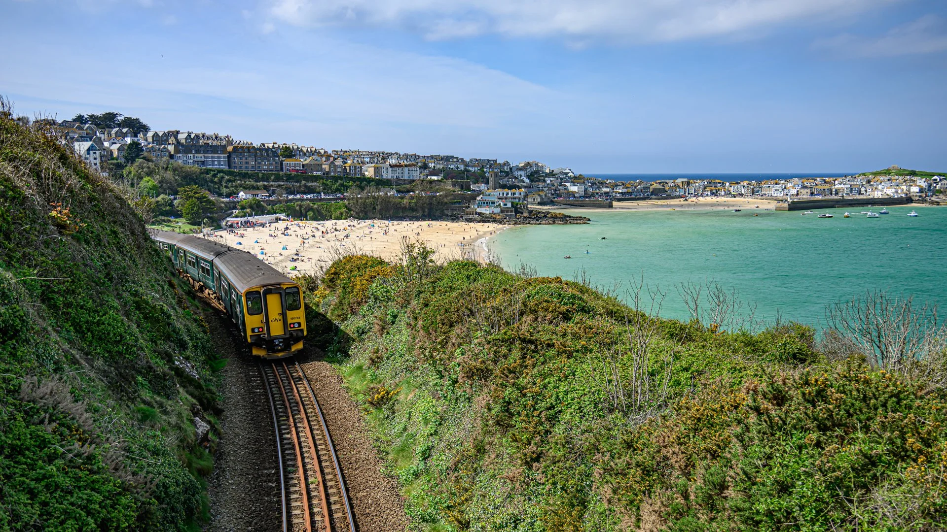 The modern train used today