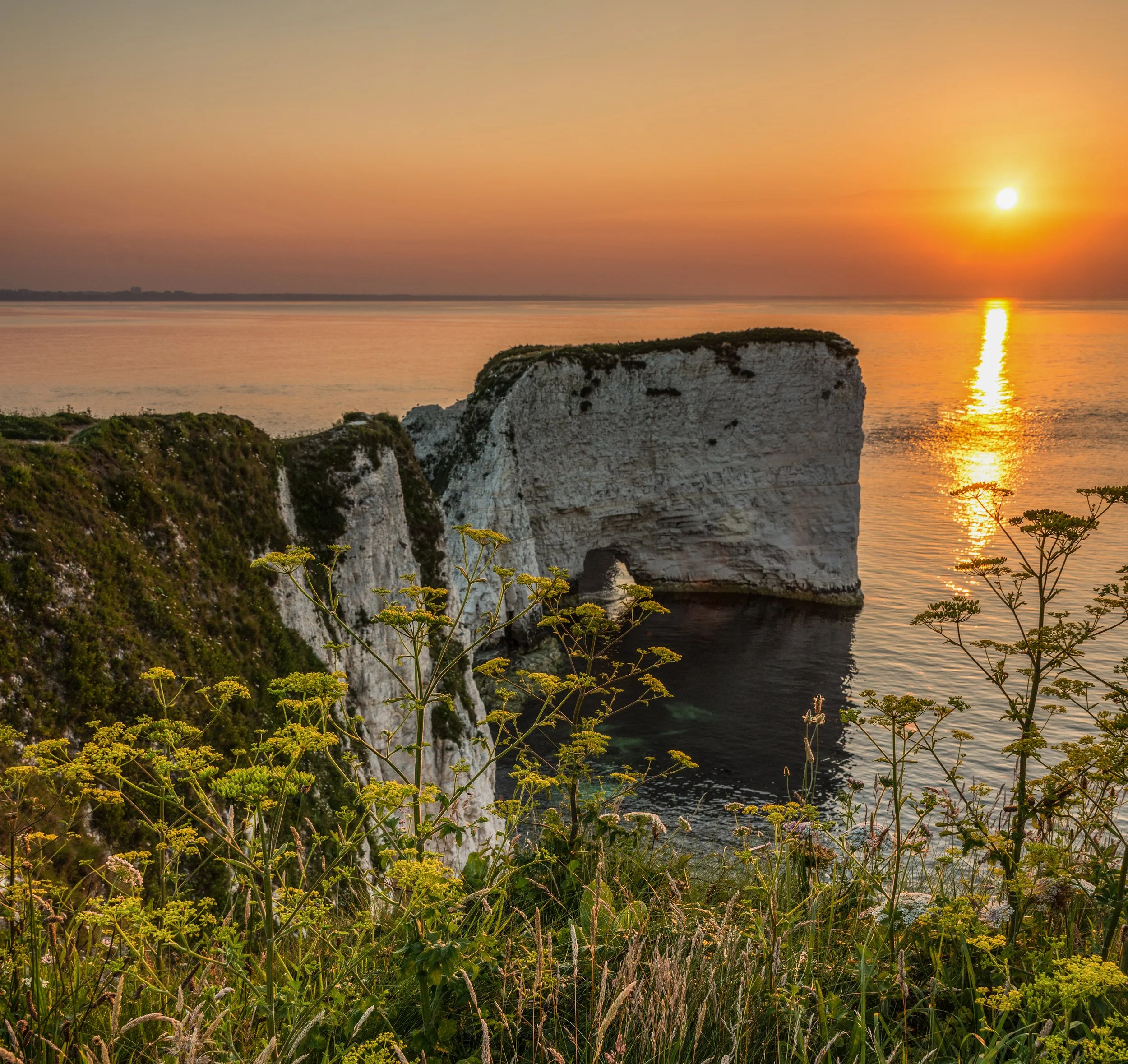 Sunrise Old Harry Rocks