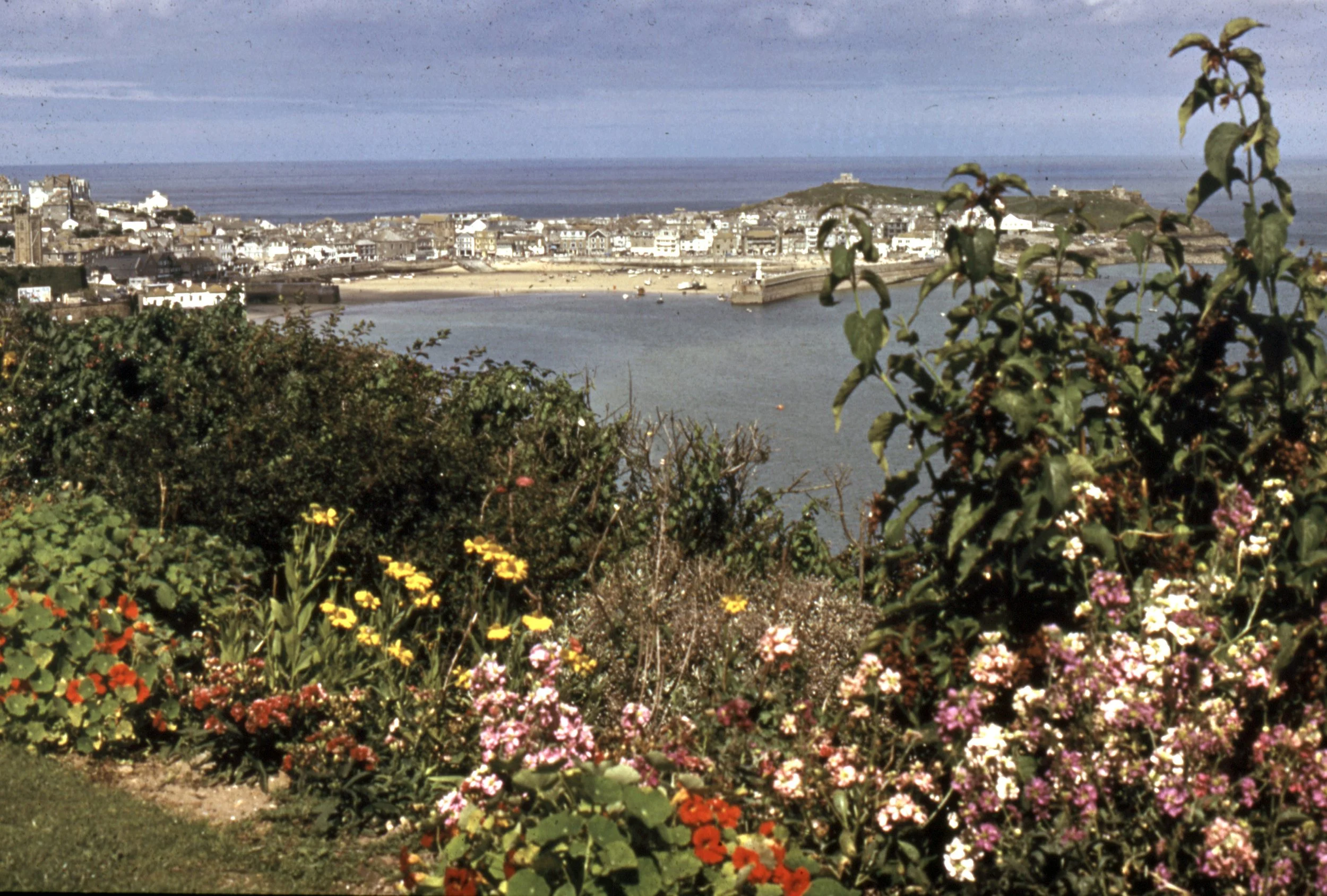View from Chy-an-Dour Hotel garden of St Ives