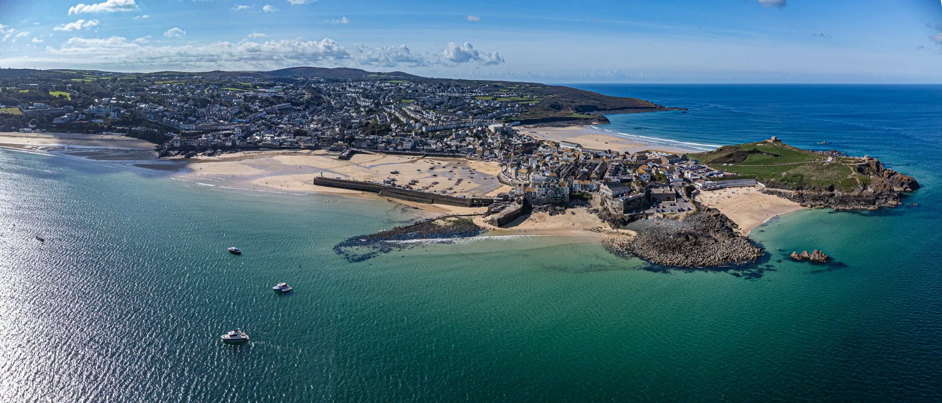 Panorama of St Ives