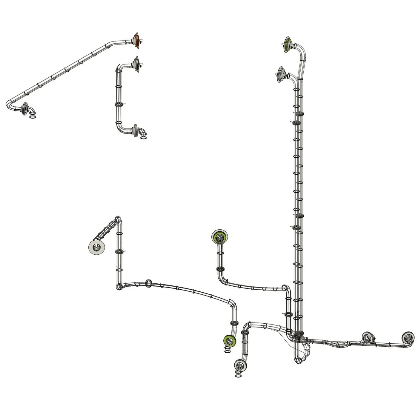 Interspersed Ball Run Track 