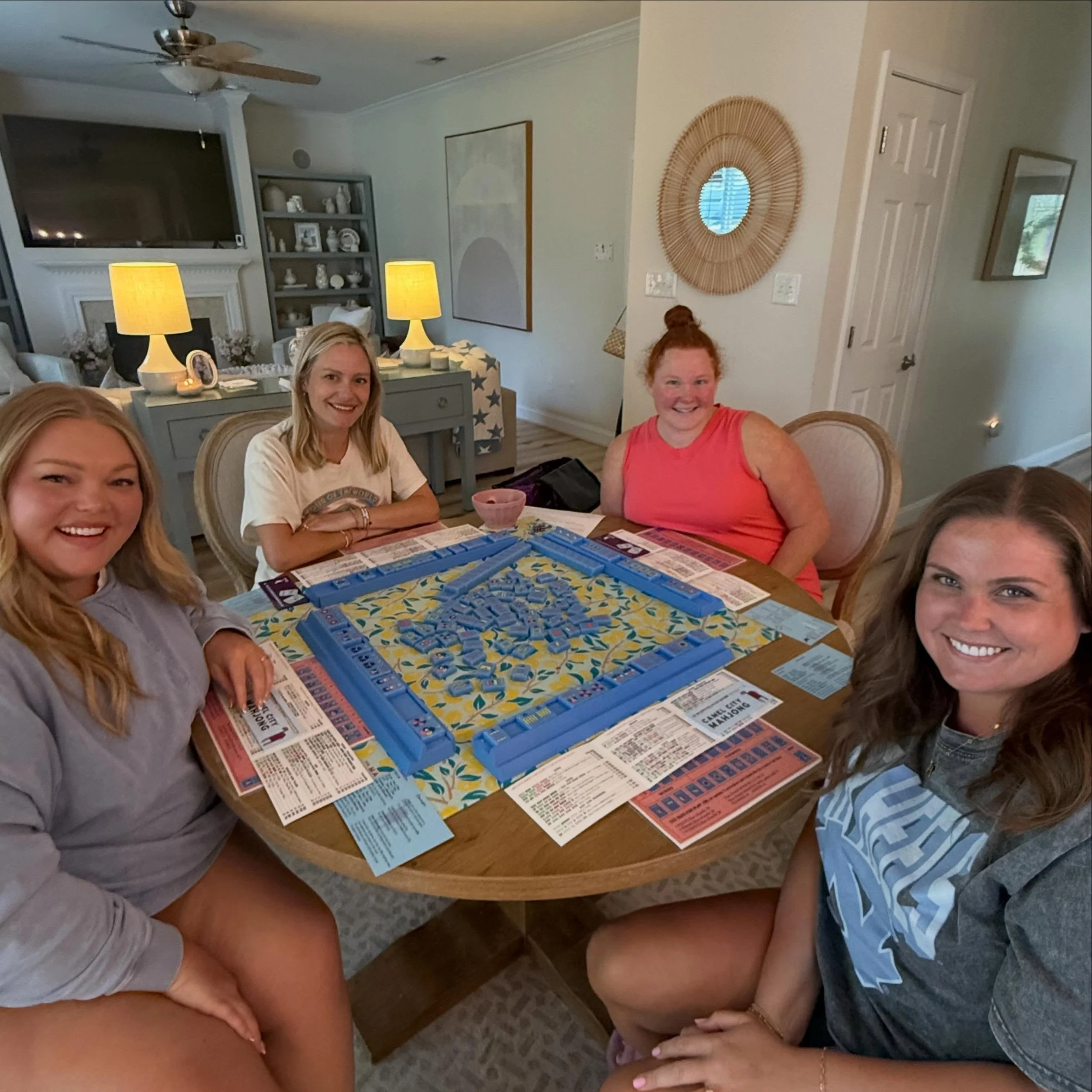 Kicking off June with such a fun lesson! After learning the basics in a group lesson, these ladies came back for a private lesson to deepen their knowledge and strengthen their strategy. Safe to say they&rsquo;re officially hooked! 💜🩵