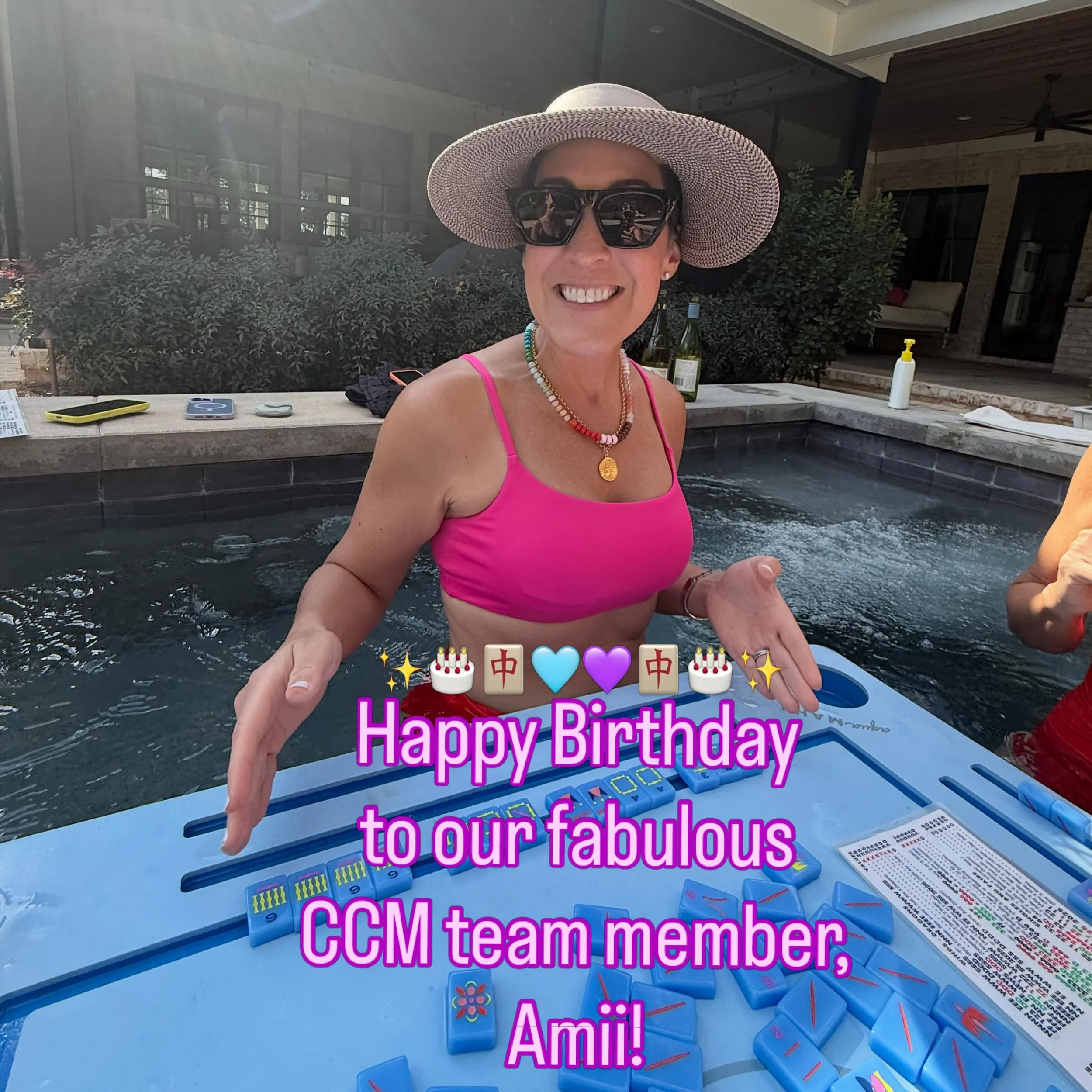 Amii joined the Camel City Mahjong team this year, and we couldn&rsquo;t be happier to have her! 🩵💜🀄️ Her fun energy and encouragement has made her popular at our lessons. She&rsquo;s already building quite the fan club, with students excited to s
