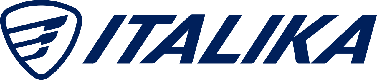 Logotipo de italika, marca de motocicletas y accesorios.