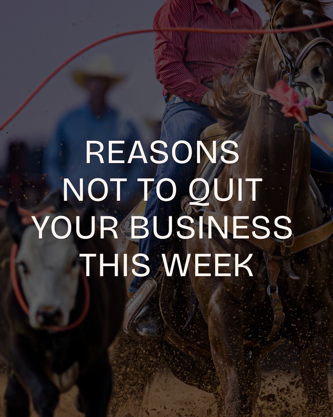 Business isn&rsquo;t always big wins and record months. Sometimes it&rsquo;s rejection, slow seasons, failed ideas, and setbacks.

The difference? You keep going.

Take a breath. Make a new plan. Try again. And see what happens. 

#bullerbranded #soc