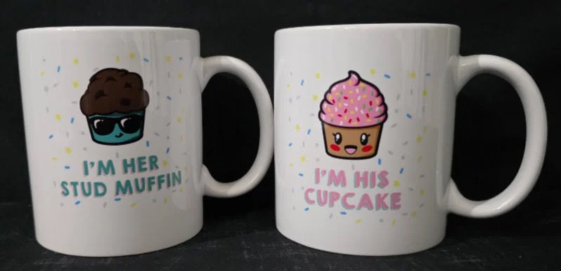 Cupcake Coffee Mug Set