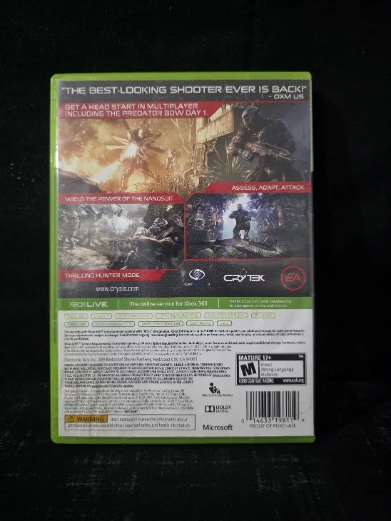 XBOX 360 Crysis 3 Hunter Edition