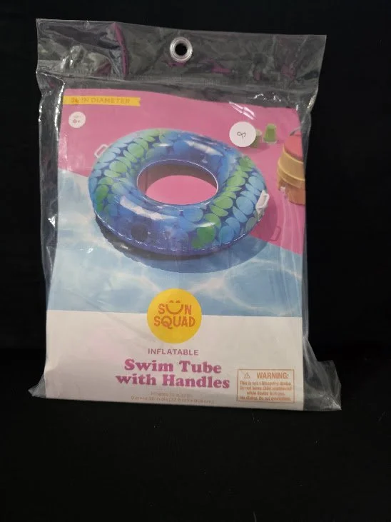 Inflatable Swim Tube W/ Handles