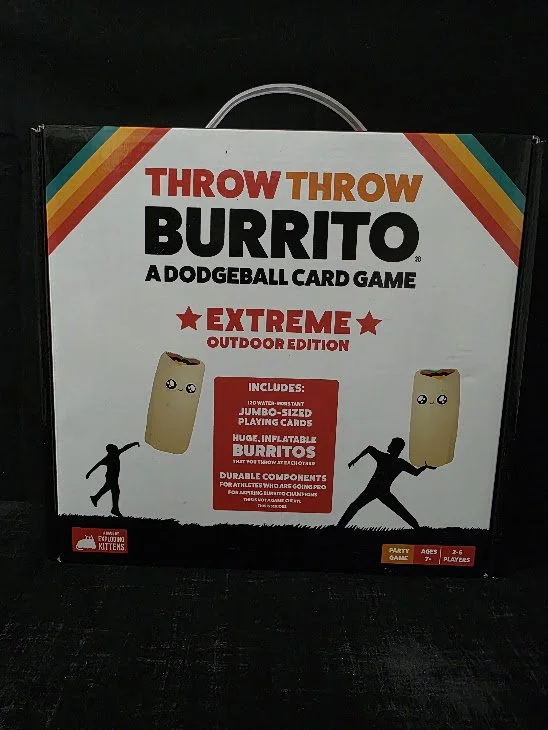 Throw Throw Burrito Extreme Outdoor Edition