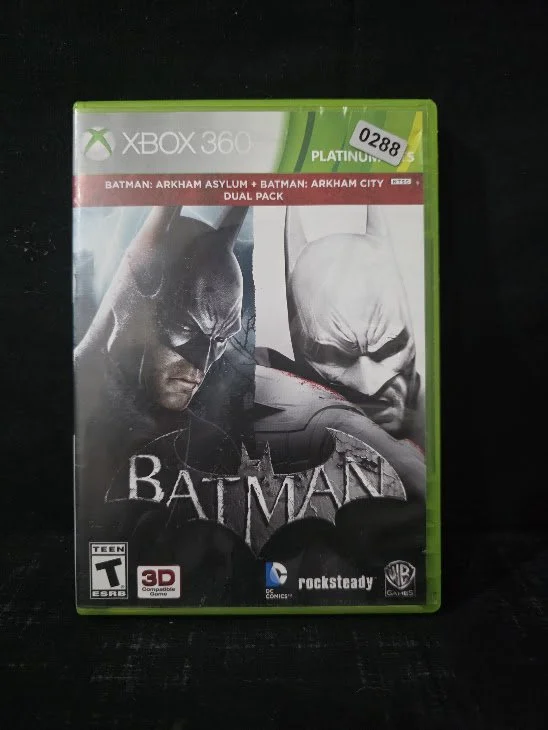 XBOX 360 Batman: Arkham Asylum + Batman: Arkham City Dual Pack
