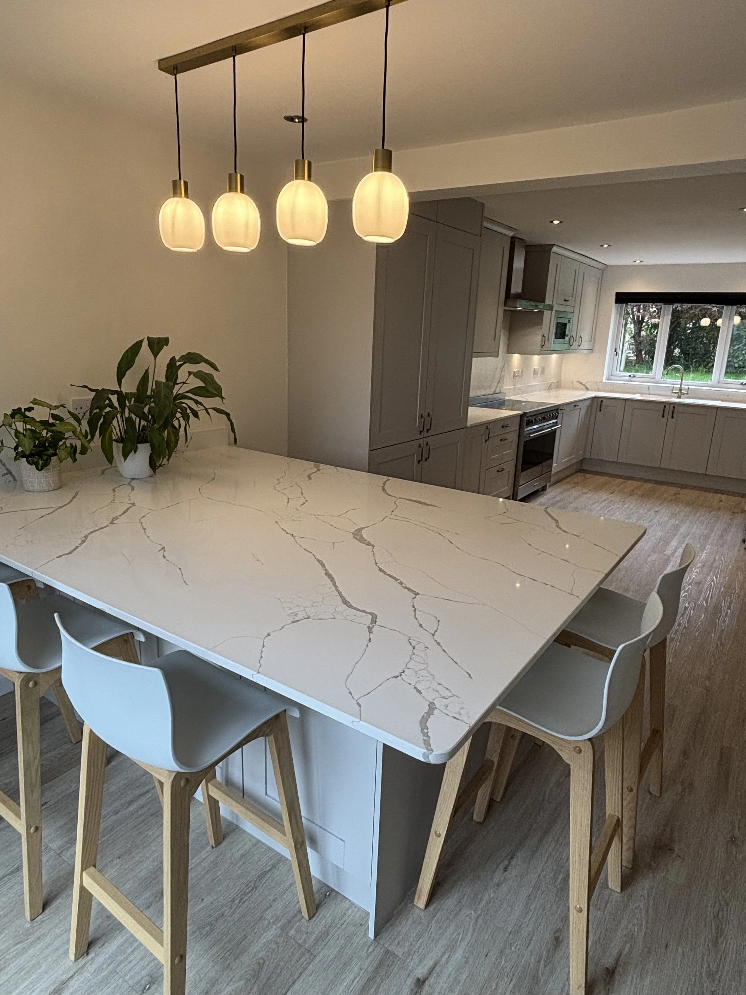 Magnet Kitchens, Tatton Grey shaker style