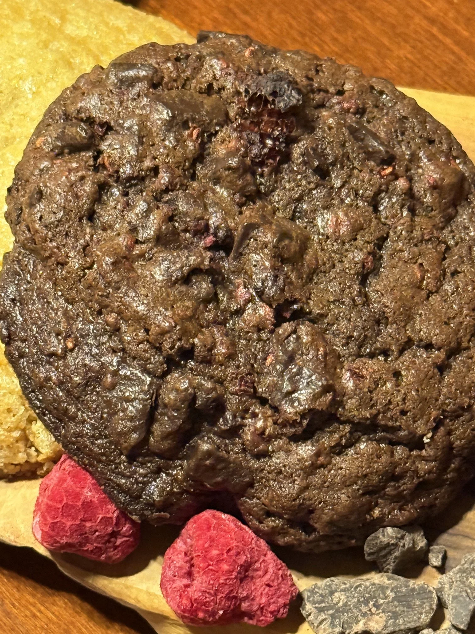 Chocolate Rspberry signature cookie by Room for Dessert Rochester