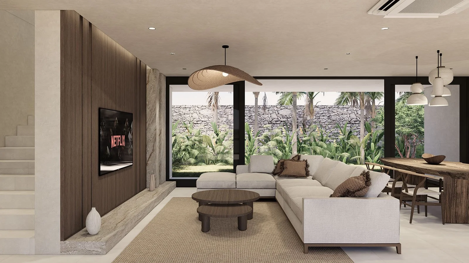 Torok 3 Bedroom Seaview Villa Lounge