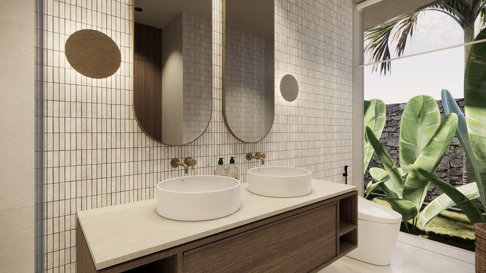 Torok 3 Bedroom Luxury Villa Bathroom