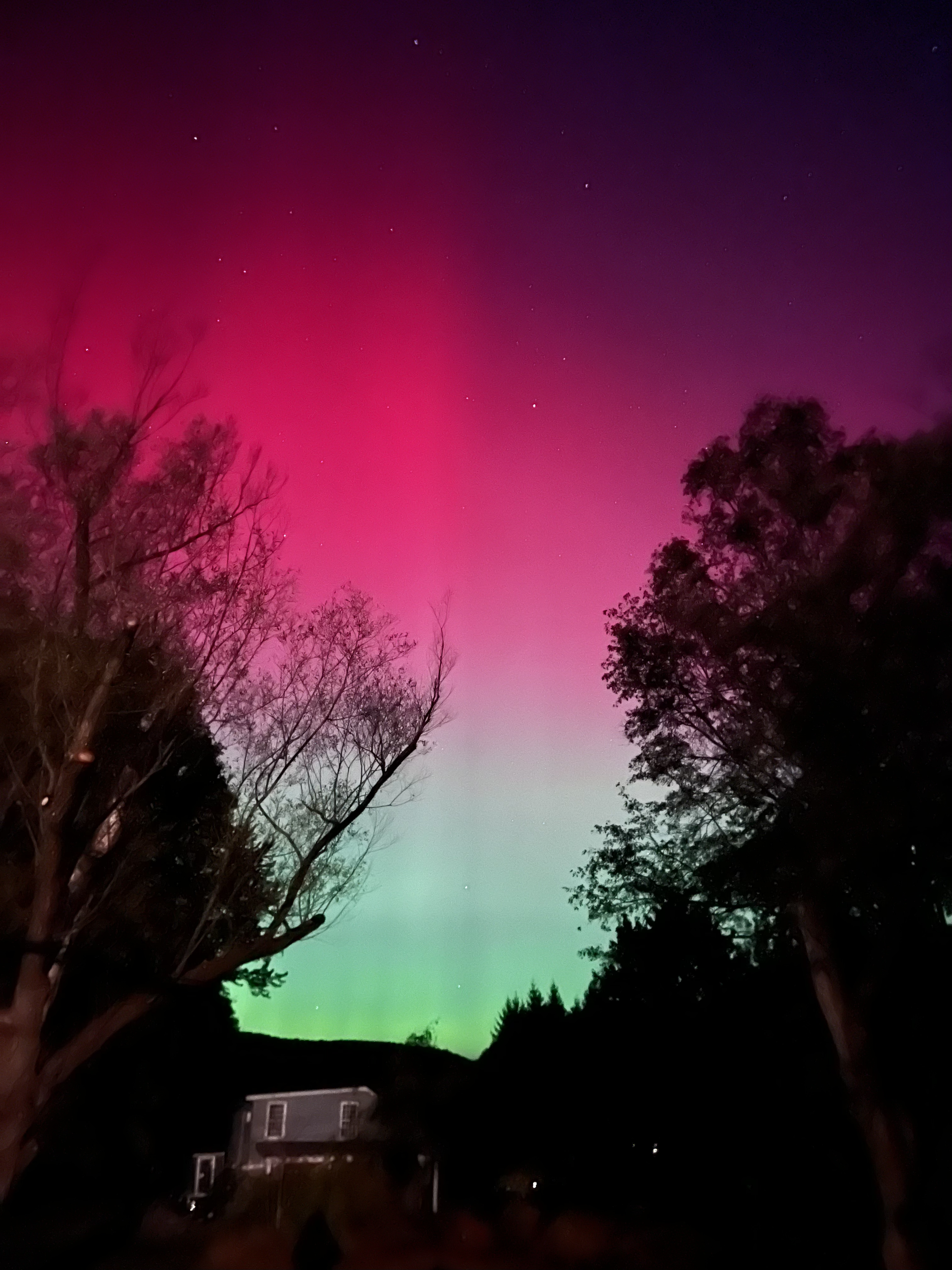 Check out the Northern Lights! Amazing.