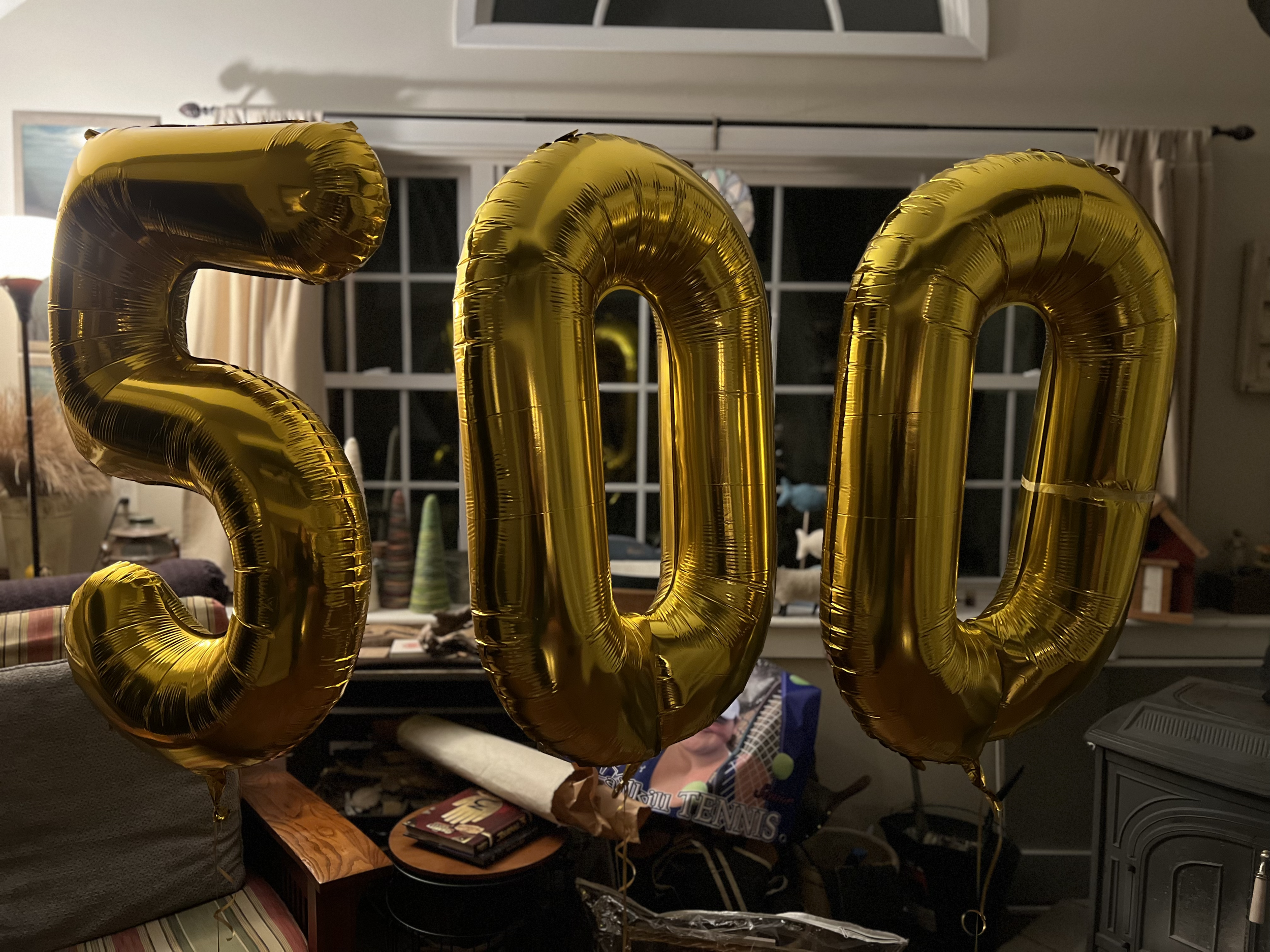 Morning Jam 500 party ballons