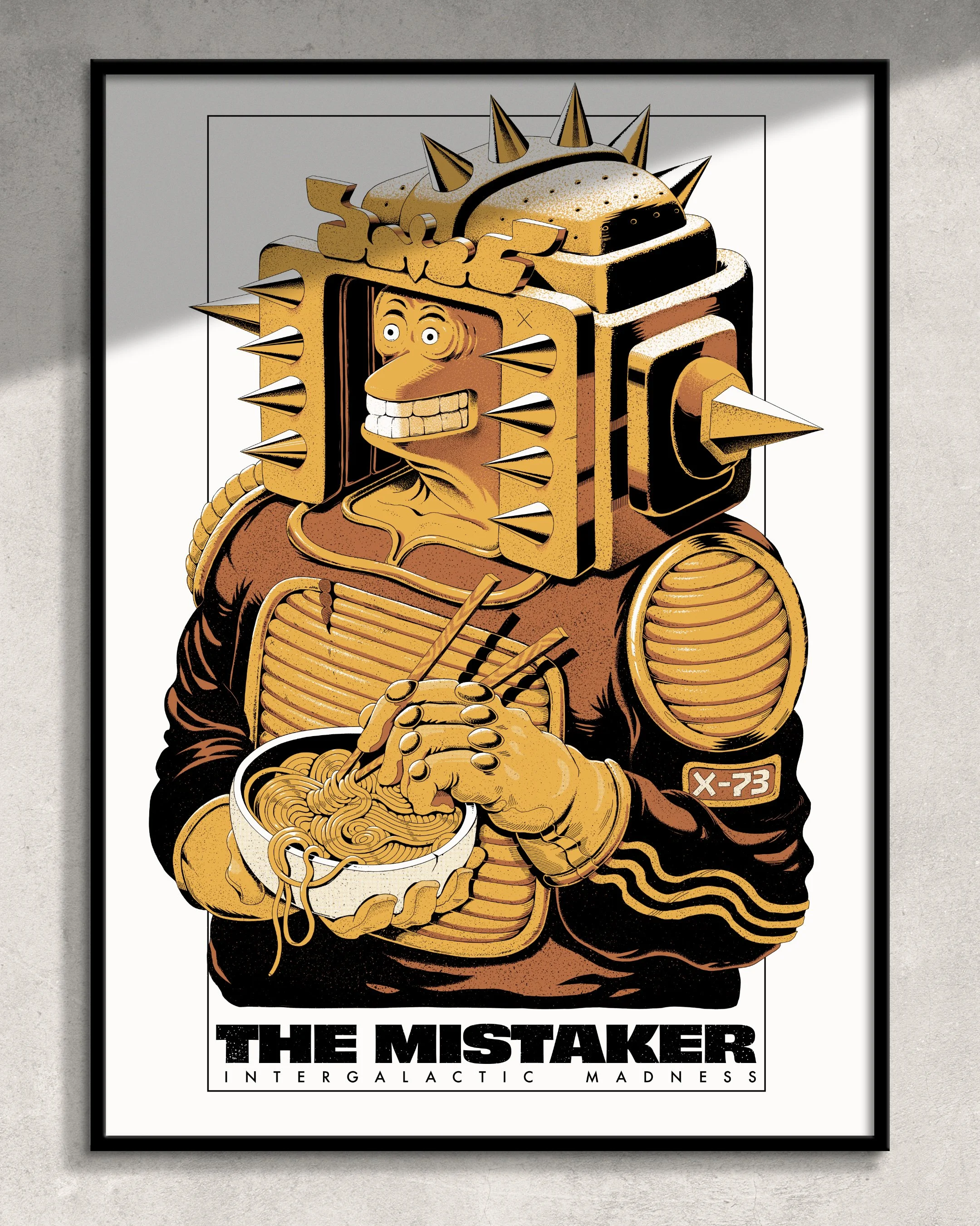 The Mistaker · Serigrafía