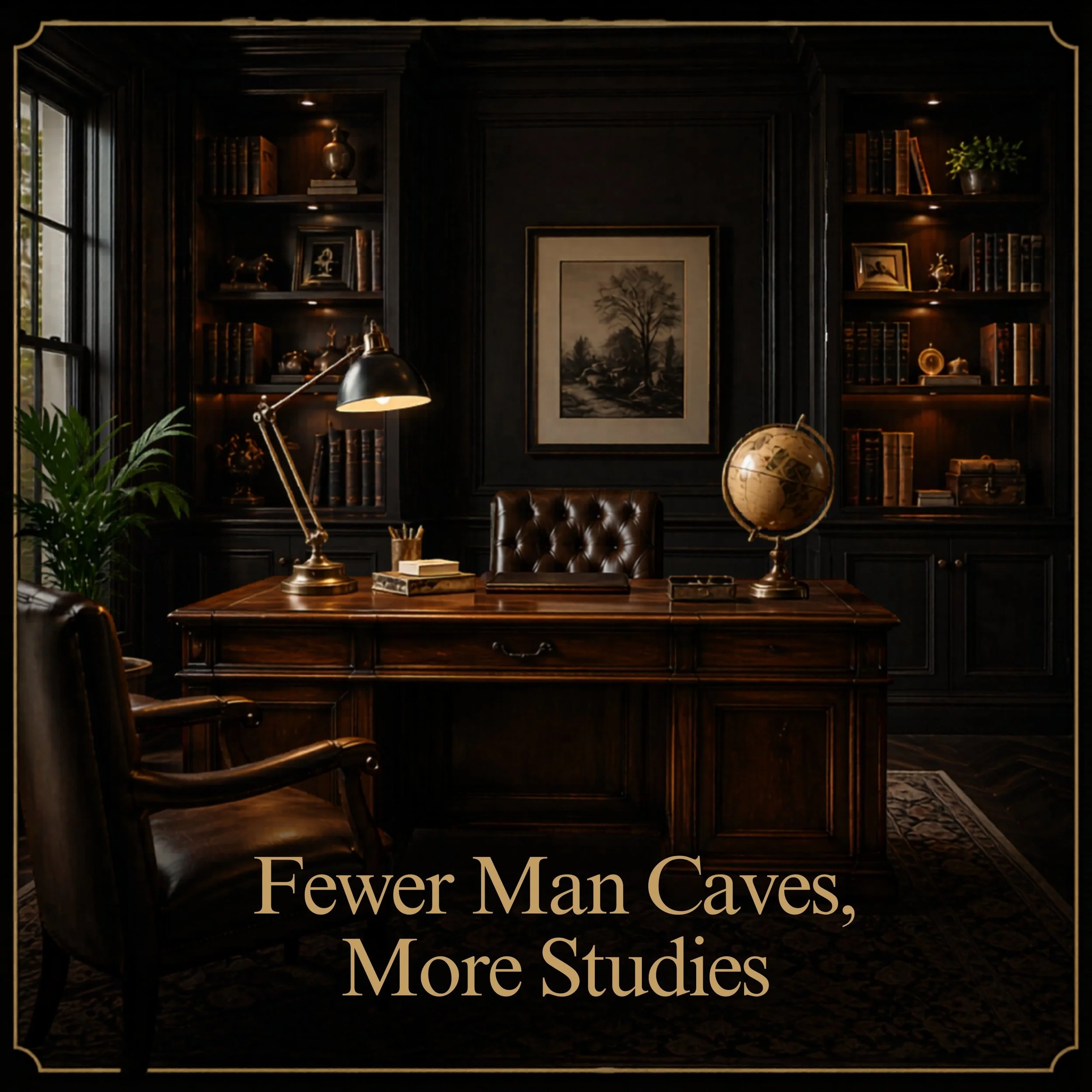 Episode 3:  Fewer Man Caves, More Studies