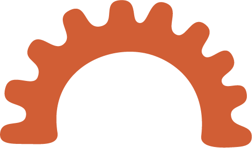 Abstract drawing of a sun