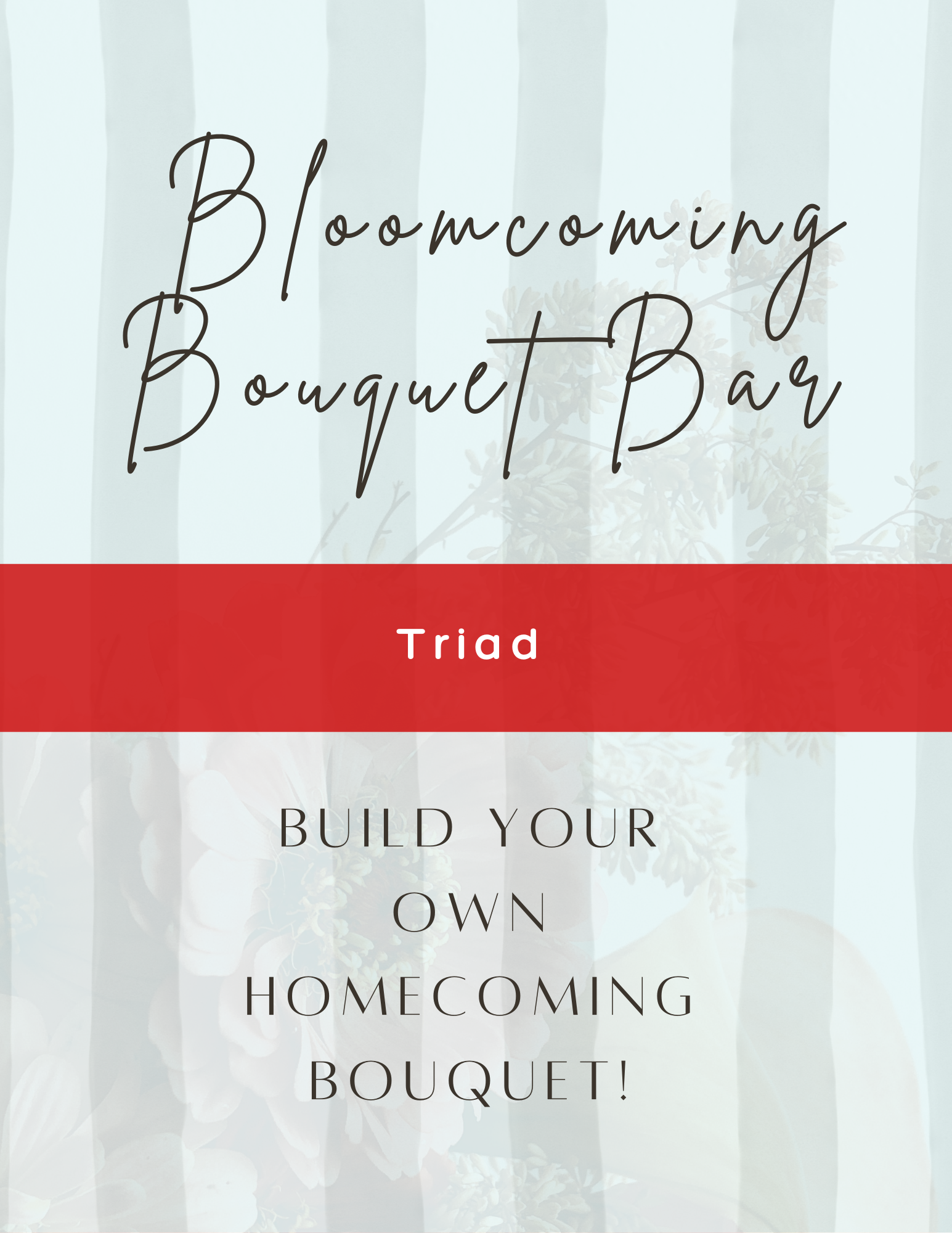 Bloomcoming Bouquet Bar