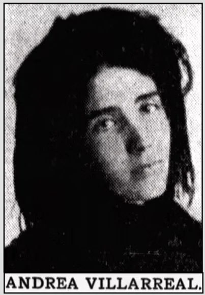  Andrea Villareal, portrait in The Progressive Woman, 1909 