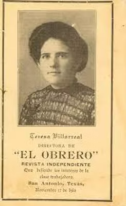  Teresa, Cover of El Obrero, 1910 