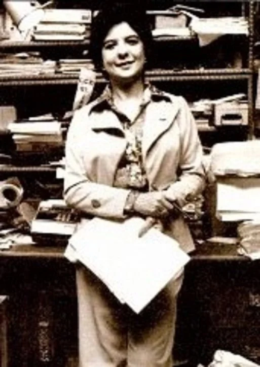 Beatrice Gallego, COPS president, Image from "The Second Battle of the Alamo," Texas Monthly, December 1977