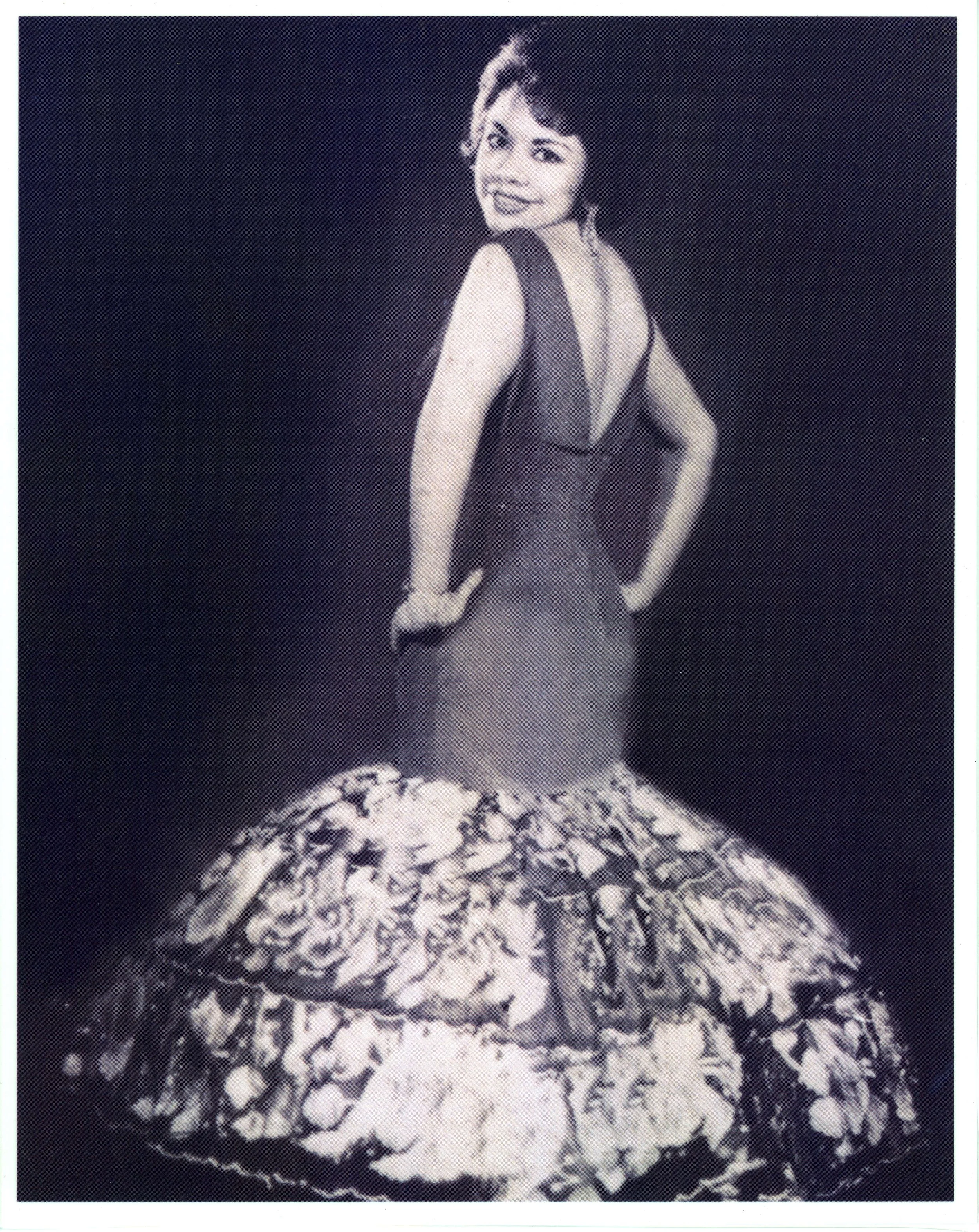 Beatriz Lamas, early in her career, Courtesy Esperanza Peace and Justice Center, San Antonio, Texas