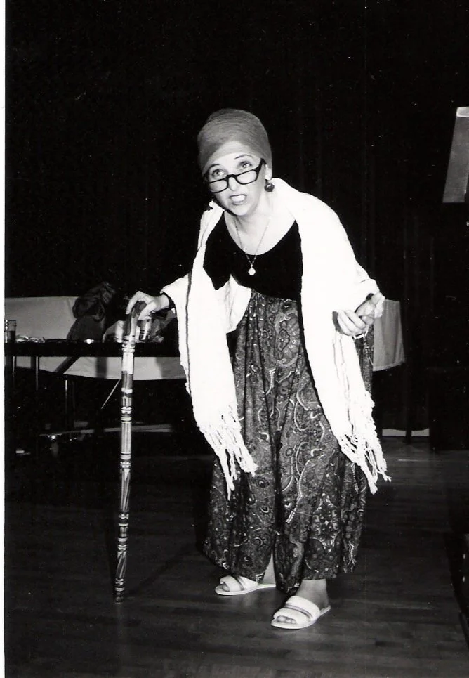 Reciting/performing the bilingual poem, "Tía Sofía"