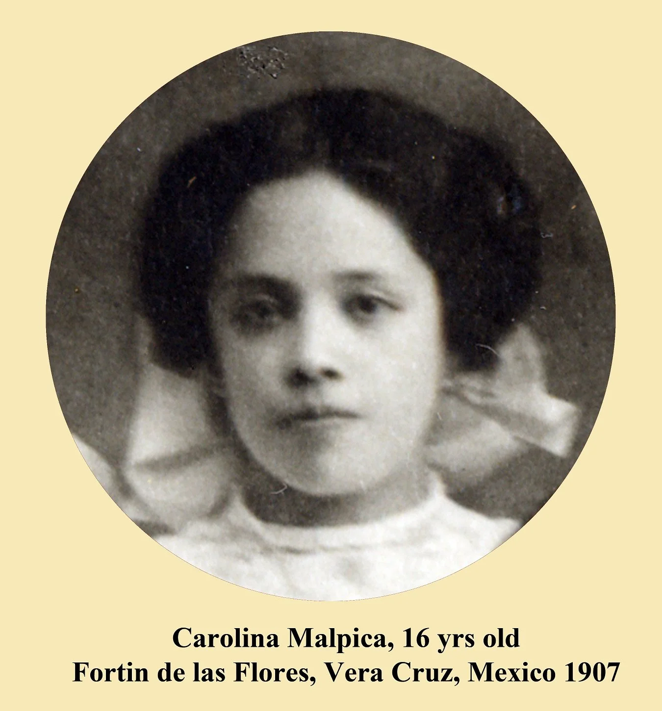 Carolina Malpica, 16 years old, Courtesy of George Cisneros