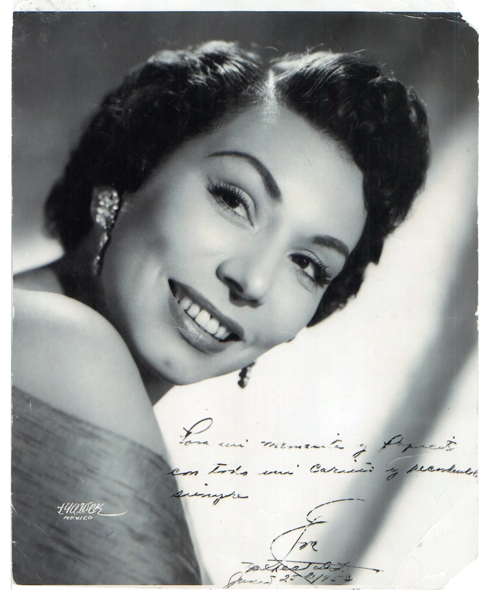 "Para mi mamacita y papacito...," June 25, 1952, Courtesy Esperanza Peace and Justice Center, San Antonio, Texas