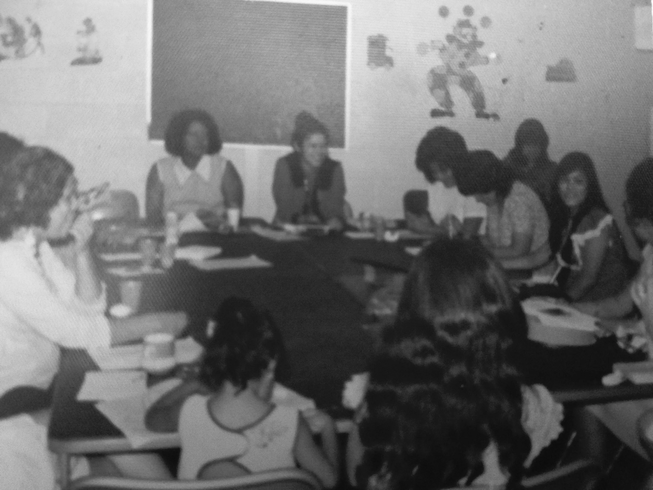 Gloria in her first year of teaching. Photo courtesy of Gloria G. Rodriguez. Not to be republished without her permission. 