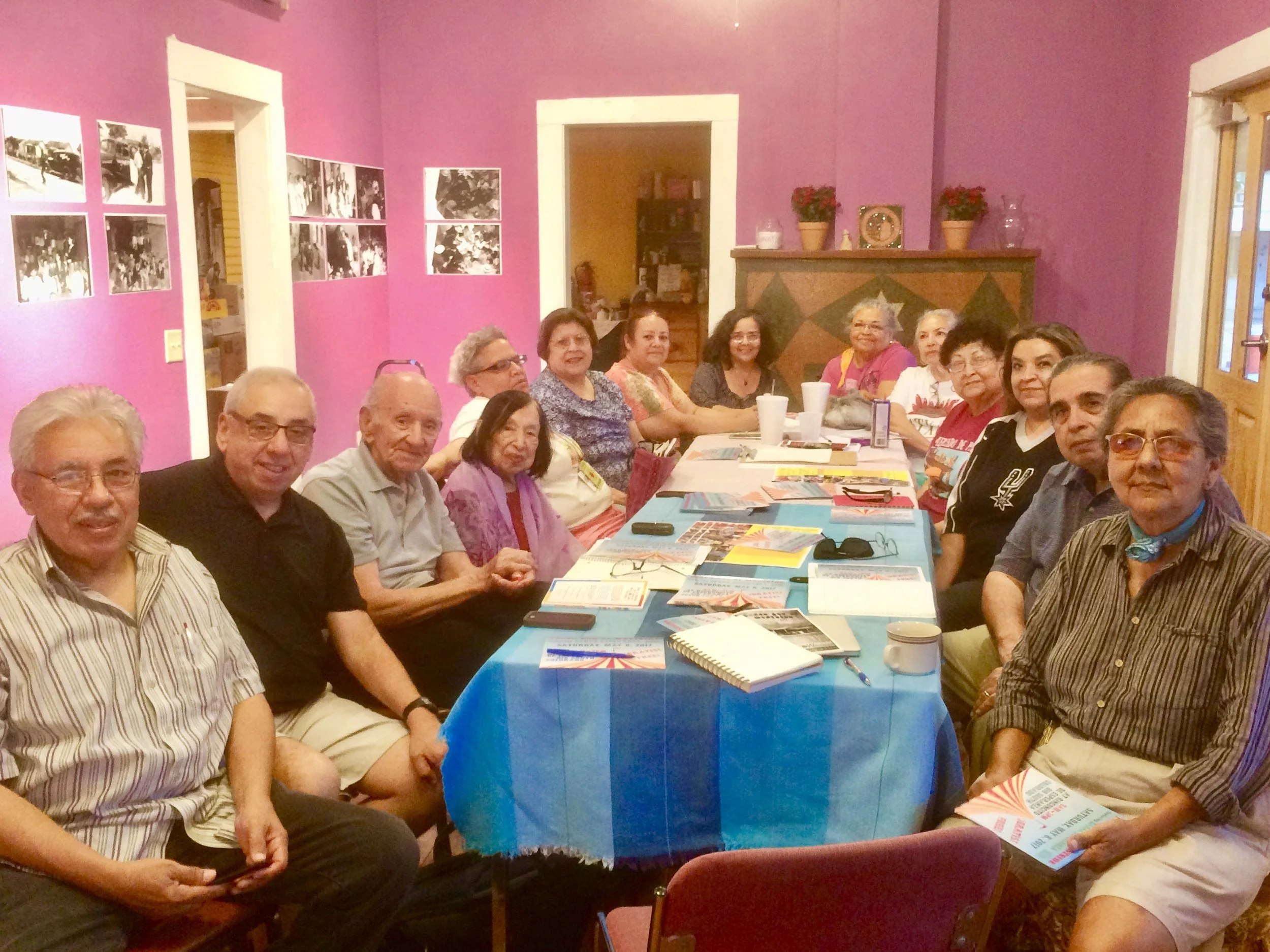 Isabel Sánchez with Corazones de Esperanza, 2019, Courtesy Graciela Sánchez y familia