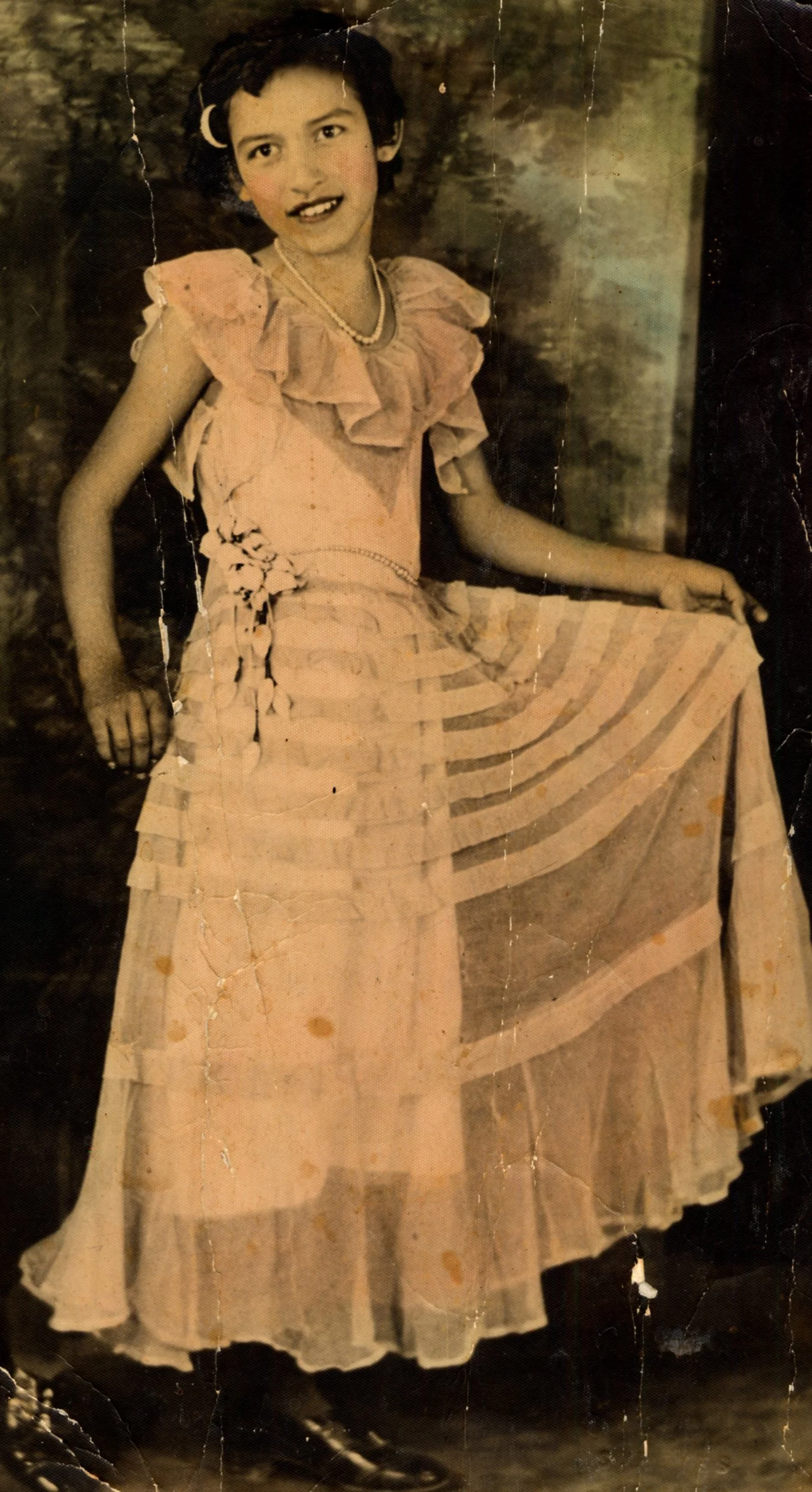 Rita Vidaurri as a young entertainer, Courtesy Esperanza Peace and Justice Center, San Antonio, Texas