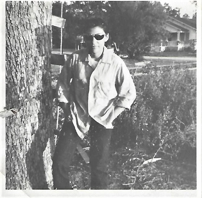 Nickie as a young woman on her own, circa 1960s