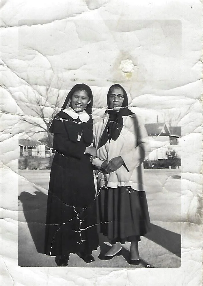 Nickie when she was a novice with the congregation of the Cord-Marian Missionary Sisters in San Antonio at the age of 16.